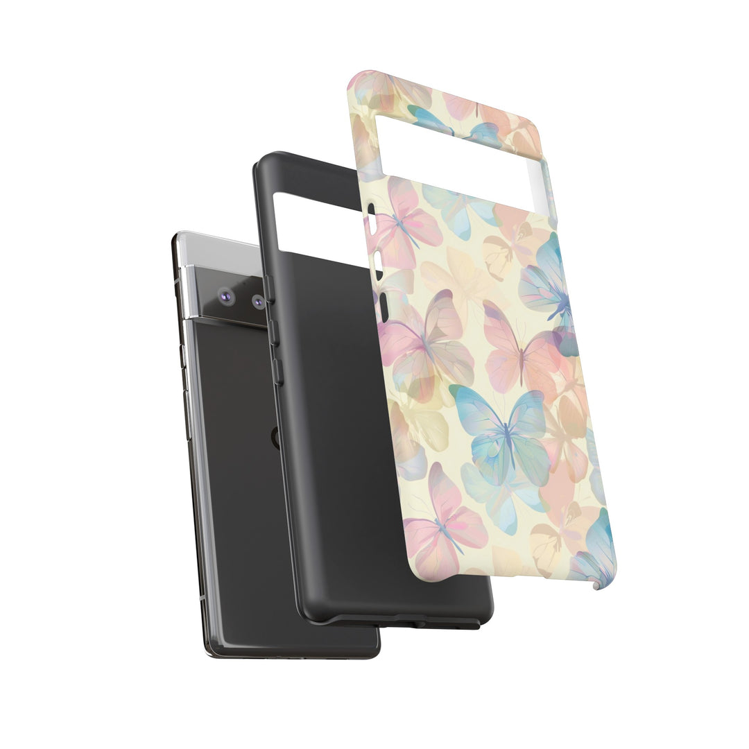 Cute Samsung Case | Cool Iphone Case | Summer Pastel Butterflies, Samsung S24, S23, S22, S21, IPhone 15 Case | Iphone 14 Case, Iphone 13 Case - Studio40ParkLane