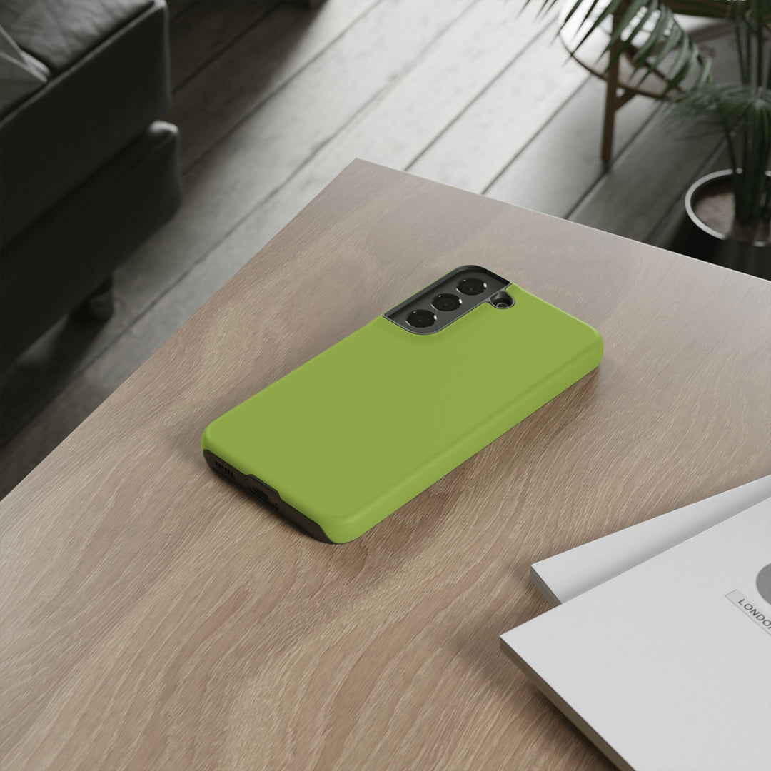 Premium Tough Chartreuse Green Gift for Her Cute Phone Cases for Samsung S25 S24, S23, S22, S21, Iphone, 16, 15, 14, 13 Pro Max Ultra - Studio40ParkLane