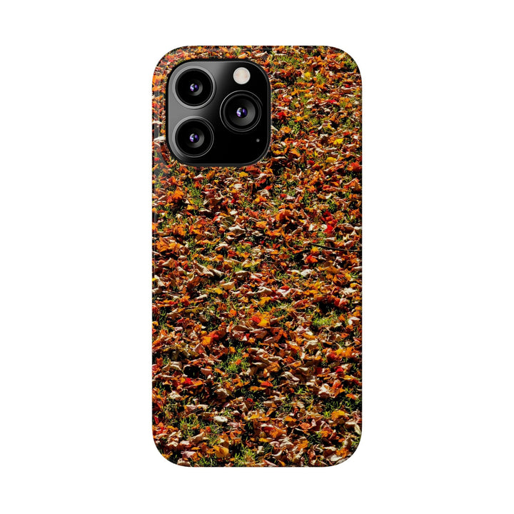 Slim Cute Phone Cases for Iphone - | iPhone 15 Case | iPhone 15 Pro Max Case, Iphone 14 Case, Iphone 14 Pro Max, Iphone 13, New England Fall Leaves - Studio40ParkLane