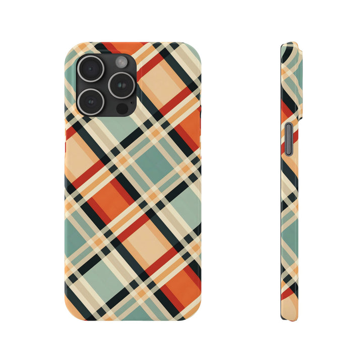 Slim Checkered Plaid Gift for Her Cute Phone Cases for Iphone 16 Pro Max | iPhone 15 Case | iPhone 15 Pro Max Case, Iphone 14, 13, 12, 11, 10, 8, 7 - Studio40ParkLane