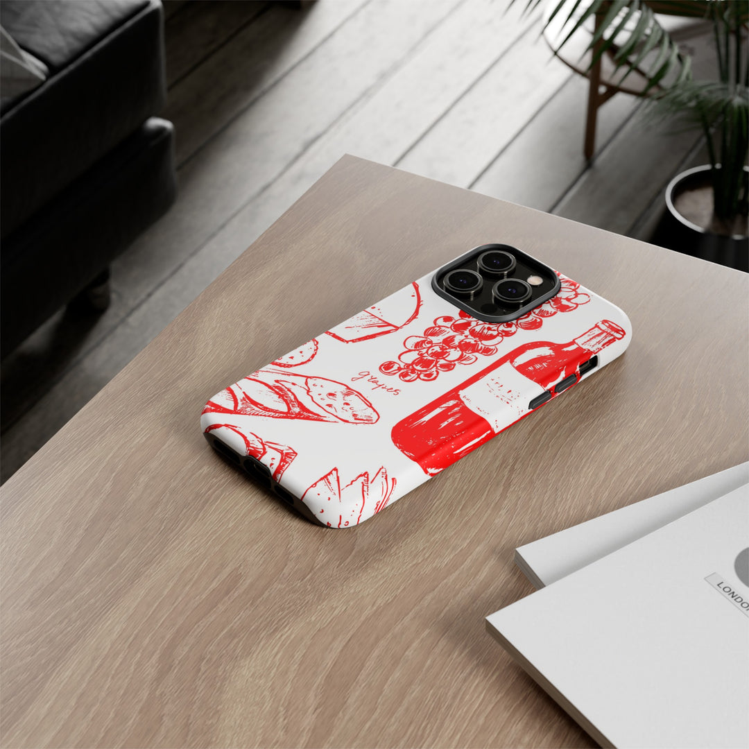 Impact Resistant, Italian French, Cute Phone Cases for Samsung S24, S23, S22, S21, IPhone 15 pro Iphone 14 pro Iphone 13 IPhone 12 Iphone 11 - Studio40ParkLane