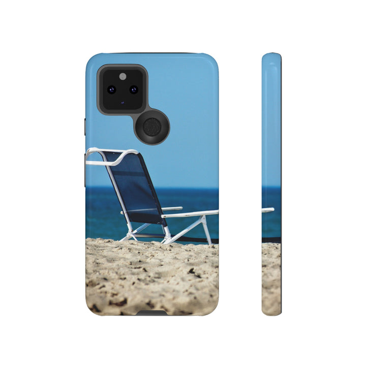 Cute Samsung Case | Cool Iphone Case | Summer Blue Beach Chair, Samsung S24, S23, S22, S21, IPhone 15 Case | Iphone 14 Case, Iphone 13 Case - Studio40ParkLane
