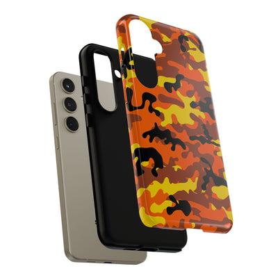 Impact Resistant, Fall camo Camouflage, Cute Phone Cases for Samsung S24, S23, S22, S21, IPhone 15 pro Iphone 14 pro Iphone 13 IPhone 12 Iphone 11