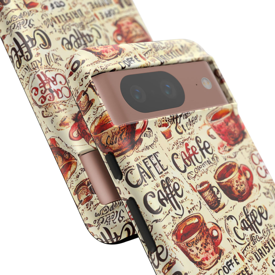 Impact Resistant, Paris Bistro Cafe, Cute Phone Cases for Samsung S24, S23, S22, S21, IPhone 15 pro Iphone 14 pro Iphone 13 IPhone 12 Iphone 11 - Studio40ParkLane