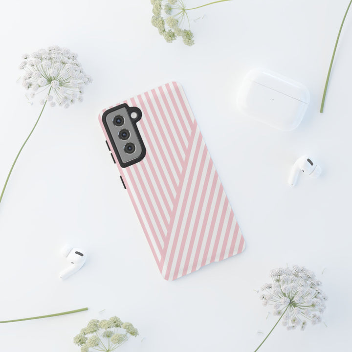 Custom Personalized Tough Phone Case - Aesthetic Stripes - For iPhone 17 Pro Max iPhone 16 Pro iPhone 15 Iphone 14 Iphone 13 Plus 13 12 11 - Studio40ParkLane