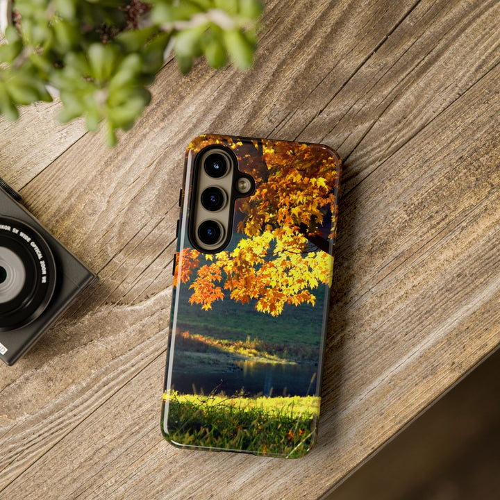 Impact Resistant, Fall Leaves Collage, Cute Phone Cases for Samsung S24, S23, S22, S21, IPhone 15 pro Iphone 14 pro Iphone 13 IPhone 12 Iphone 11 - Studio40ParkLane