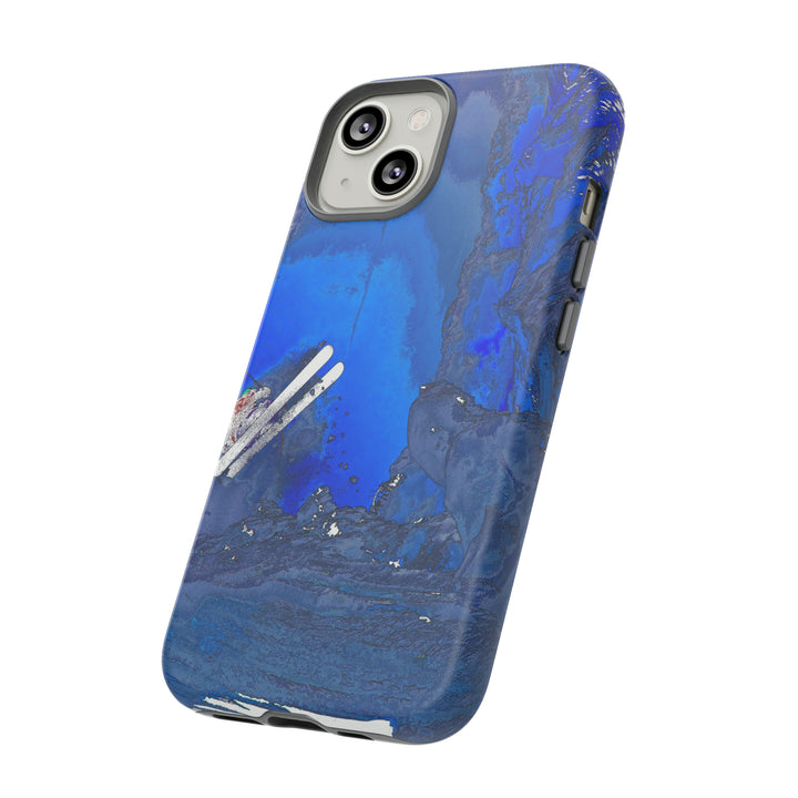 Cute IPhone Case | iPhone 15 Case | iPhone 15 Pro Max Case, Iphone 14 Case, Iphone 14 Pro Max Case IPhone Case for Art Lovers, Skiing Mountain - Studio40ParkLane