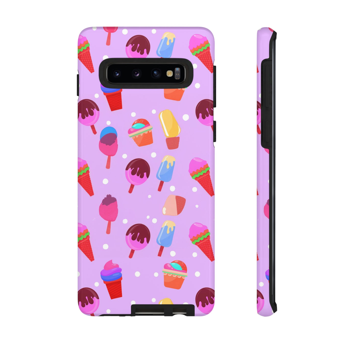 Cute Samsung Case | Cool Iphone Case | Summer Pink Ice-Cream, Samsung S24, S23, S22, S21, IPhone 15 Case | Iphone 14 Case, Iphone 13 Case