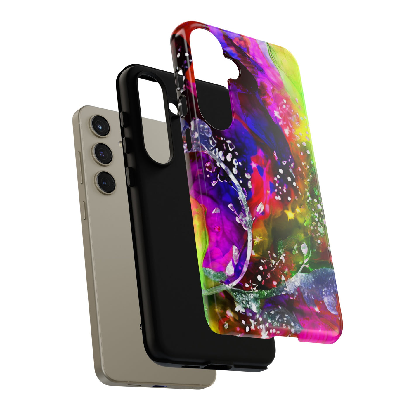 Impact Resistant, Multi Color Marble, Cute Phone Cases for Samsung S24, S23, S22, S21, IPhone 15 pro Iphone 14 pro Iphone 13 IPhone 12 Iphone 11