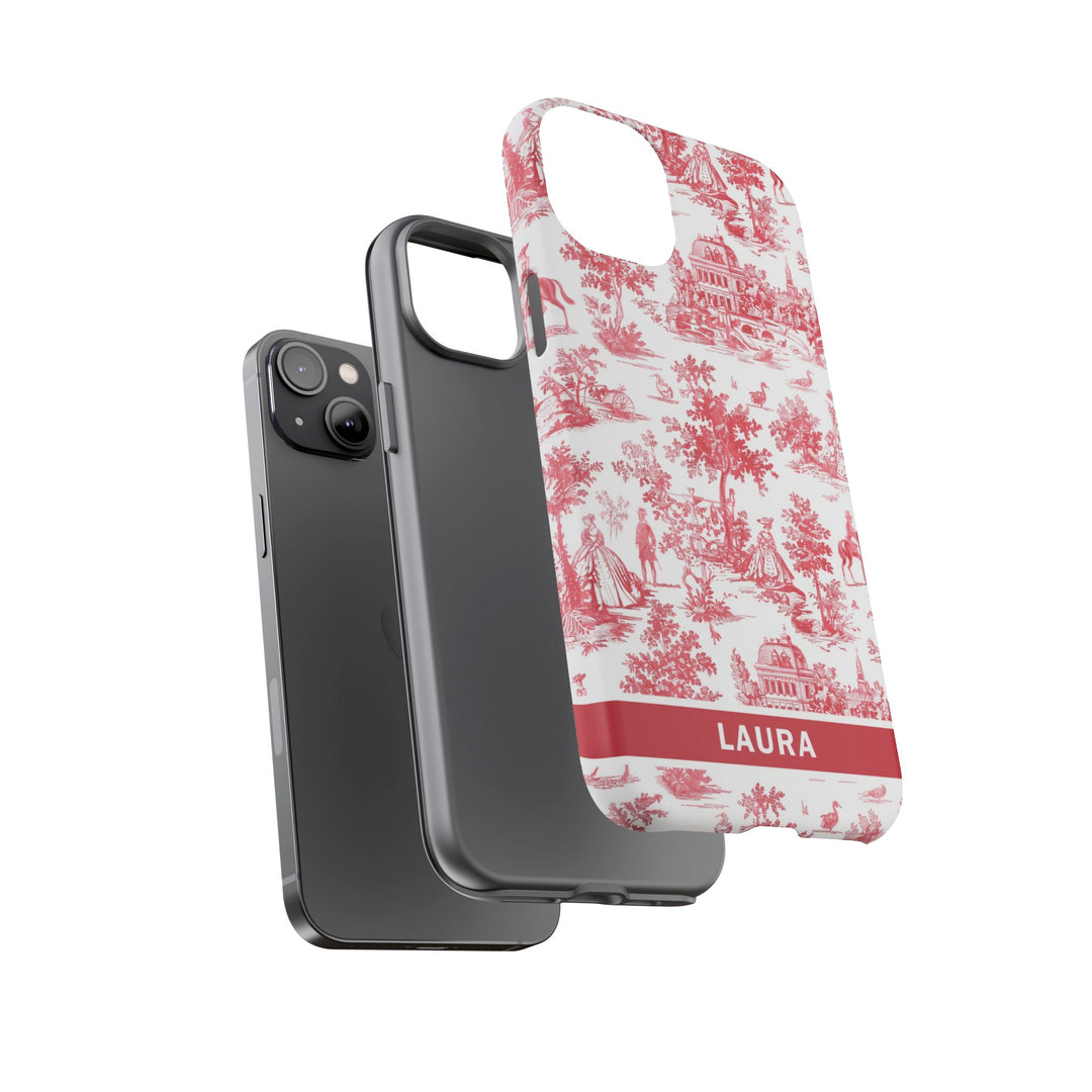 Premium Tough Personalized Initial Custom Gift Cute Phone Cases for Samsung Galaxy S24, S23, S22, S21 Plus, Ultra, Iphone 16, 15, 14 Pro Max - Studio40ParkLane