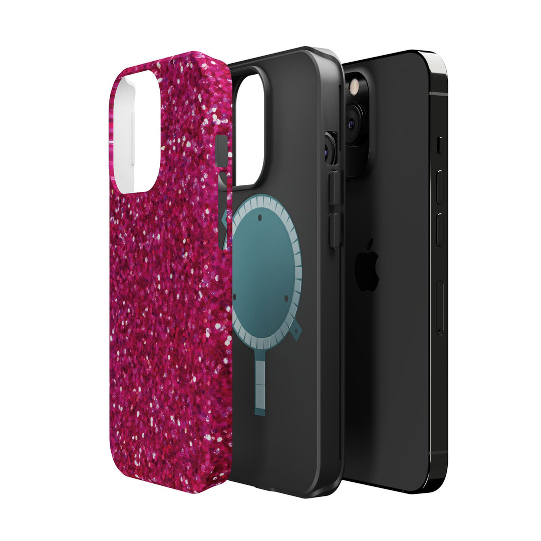 Non Glitter Pink Color Composition Magsafe Cute Phone Case for Iphone Gift for Her, | iPhone 15 Case | iPhone 15 Pro Max Case, Iphone 14, Iphone 14 Pro Max, Iphone 13, Iphone 16 - Studio40ParkLane