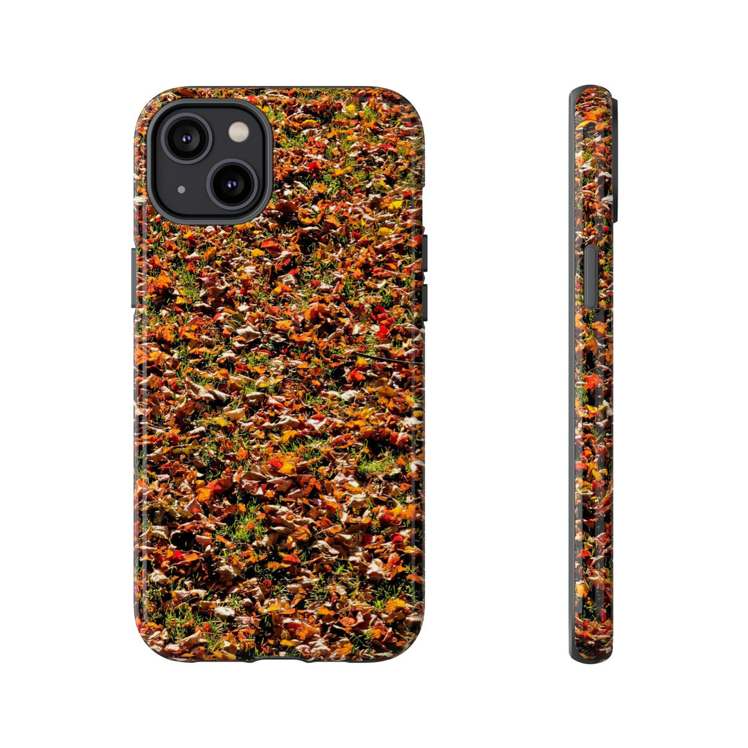 Impact Resistant, Fall Leaves Collage, Cute Phone Cases for Samsung S24, S23, S22, S21, IPhone 15 pro Iphone 14 pro Iphone 13 IPhone 12 Iphone 11 - Studio40ParkLane