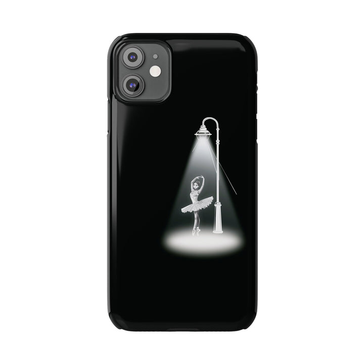 Slim Ballet Dancer Spotlight Gift for Her Cute Phone Cases for Iphone 16 Pro Max | iPhone 15 Case | iPhone 15 Pro Max Case, Iphone 14, 13, 12, 11, 10, 8, 7 - Studio40ParkLane