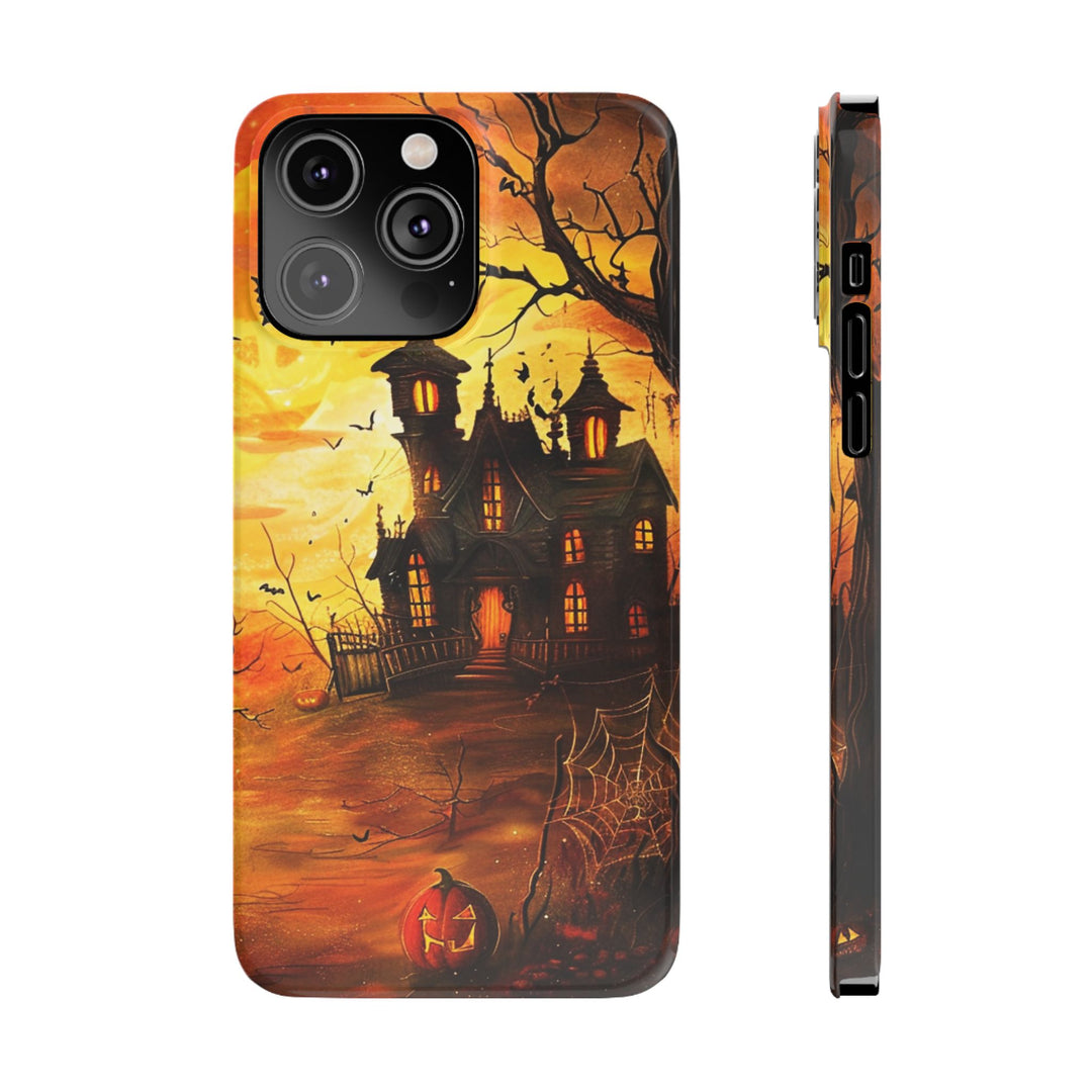 Slim Halloween Spooky Slim Cute Phone Cases for Iphone | iPhone 15 Case | iPhone 15 Pro Max Case, Iphone 14, Iphone 14 Pro Max, Iphone 13 - Studio40ParkLane