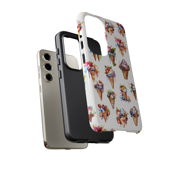 Impact Resistant, Summer Icecream, Cute Phone Cases for Samsung S24, S23, S22, S21, IPhone 15 pro, Iphone 14 pro, Iphone 13 IPhone 12, Iphone 11 - Studio40ParkLane