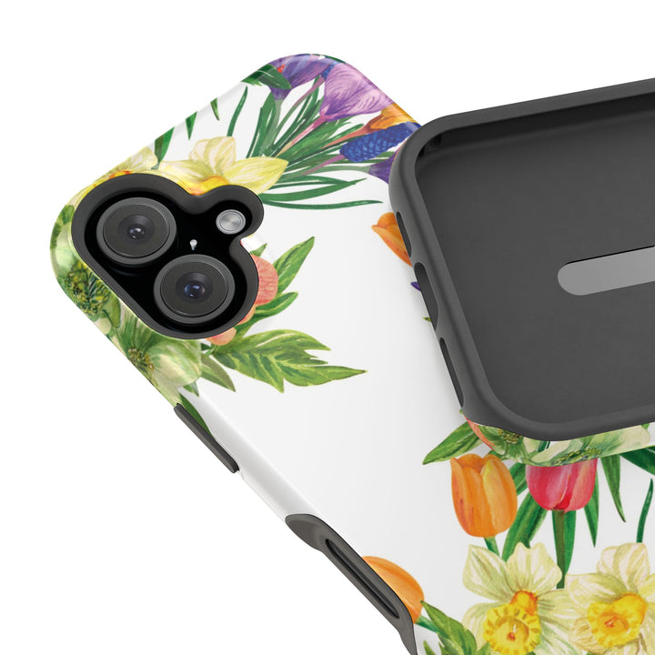Spring Flowers Magsafe Cute Phone Case for Iphone Gift for Her, iPhone 16 Case iPhone 15 Pro Max Case, Iphone 14, Iphone 14 Pro Max, 13, 12 - Studio40ParkLane