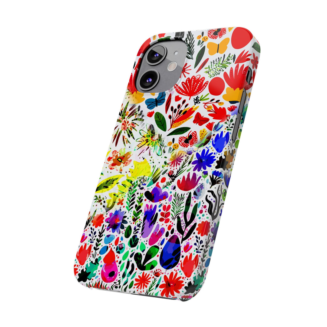 Slim Cute Phone Cases for Iphone | iPhone 15 Case | iPhone 15 Pro Max Case, Iphone 14, Iphone 14 Pro Max, Iphone 13, Flowers 4 Seasons - Studio40ParkLane