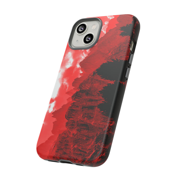 Cute IPhone Case | iPhone 15 Case | iPhone 15 Pro Max Case, Iphone 14 Case, Iphone 14 Pro Max Case IPhone Case for Art Lovers - Red Mountains - Studio40ParkLane