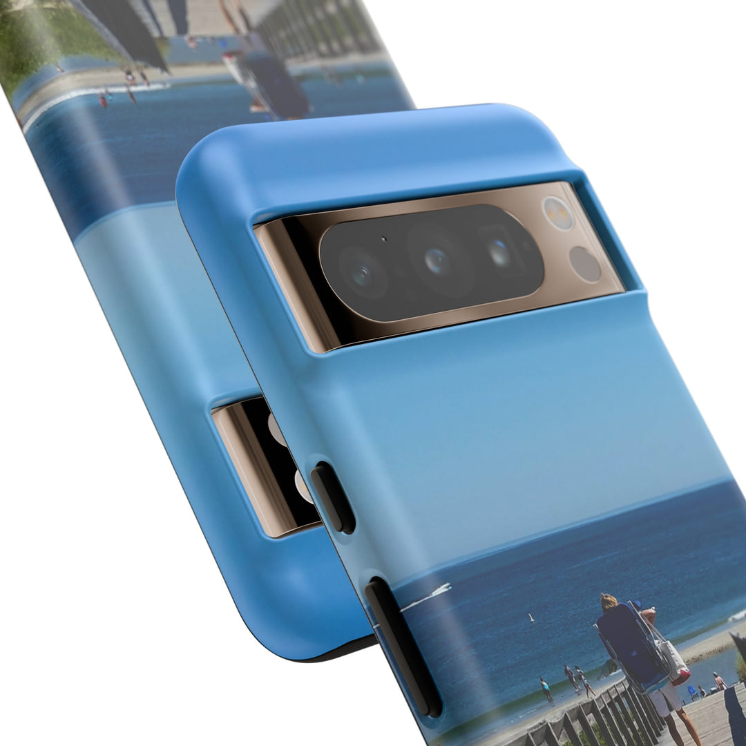 Cute Samsung Case | Cool Iphone Case | Summer Beach Walk, Samsung S24, S23, S22, S21, IPhone 15 Case | Iphone 14 Case, Iphone 13 Case - Studio40ParkLane