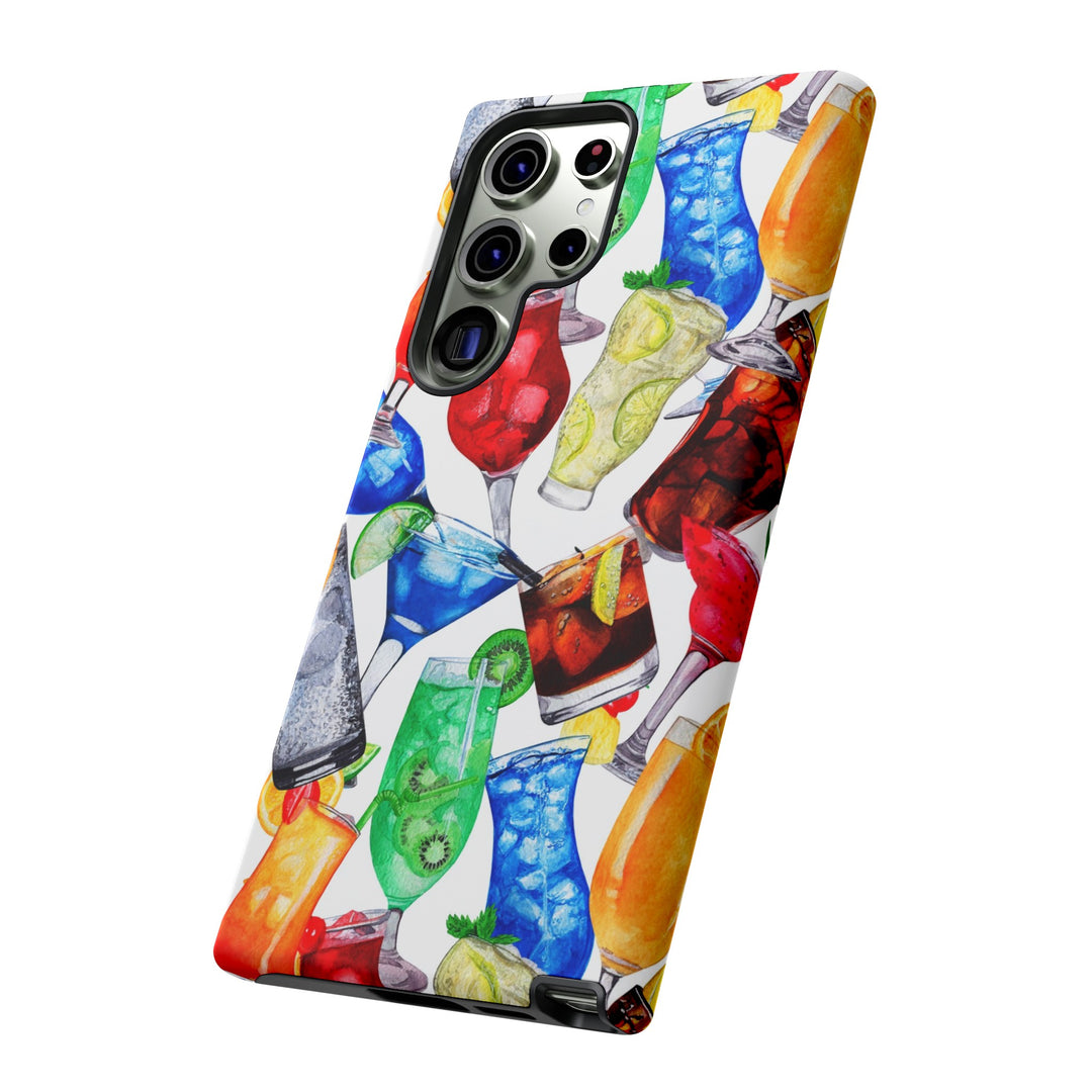 Cute Samsung Case | Cool Iphone Case | Summer Fruit Cocktail, Samsung S24, S23, S22, S21, IPhone 15 Case | Iphone 14 Case, Iphone 13 Case - Studio40ParkLane
