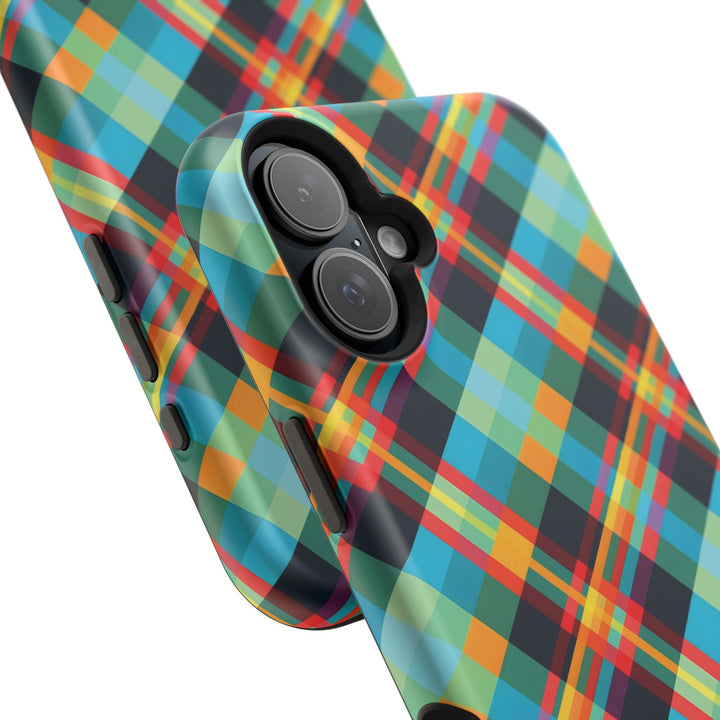 Checkered Plaid Magsafe Gift for Her Cute Phone Case for Iphone, | iPhone 16 | iPhone 15 Pro Max, Iphone 14 Pro Max, 13 12 11 10 9 8 7 - Studio40ParkLane
