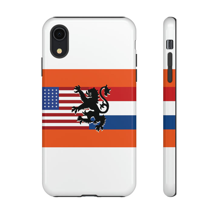 Cute IPhone Case | iPhone 15 Case | iPhone 15 Pro Max Case, Iphone 14 Case, Iphone 14 Pro Max Case IPhone Case for Art Lovers, Dutch US Flag - Studio40ParkLane
