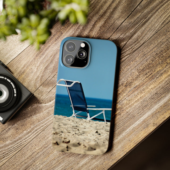 Slim Cute Phone Cases for Iphone - | iPhone 15 Case | iPhone 15 Pro Max Case, Iphone 14 Case, Iphone 14 Pro Max, Iphone 13, Summer Beach Chair - Studio40ParkLane