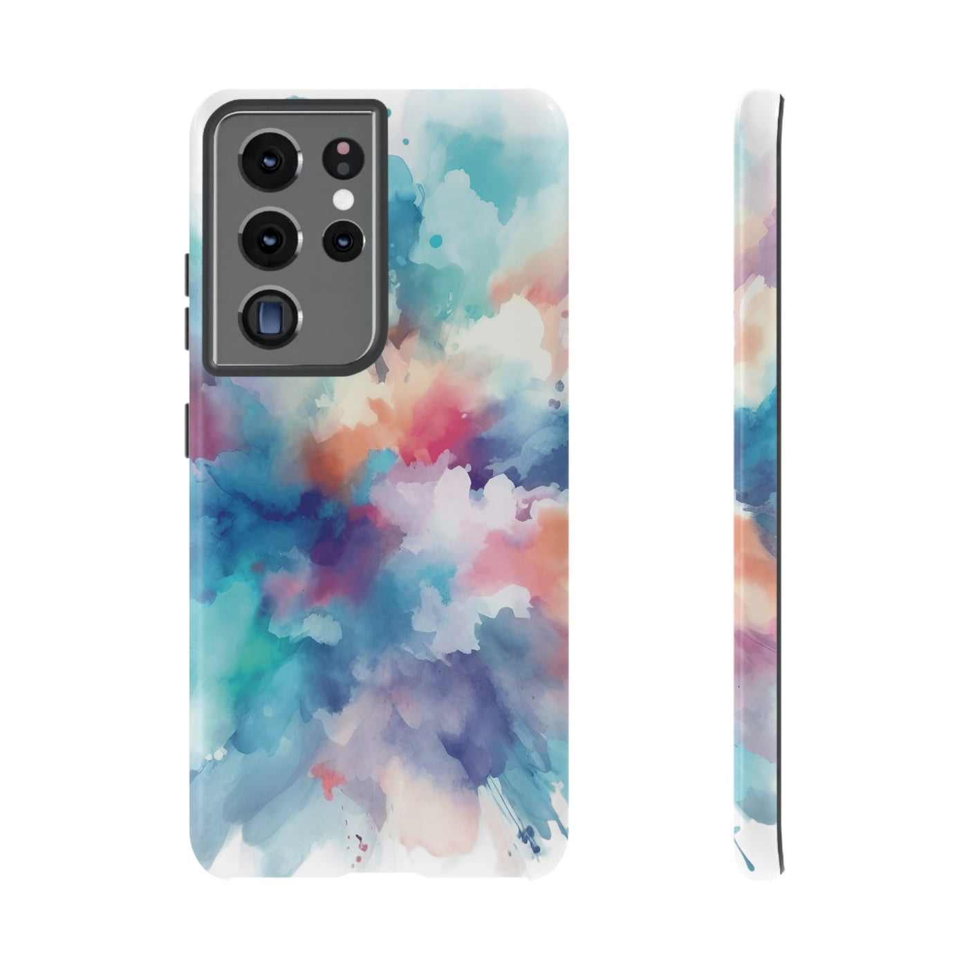 Premium Tough Paint Splash Gift for Her Cute Phone Cases for Samsung and Iphone, 16, 15, 14, S24, S23, S22, S21, S20, Plus, Ultra, Pro