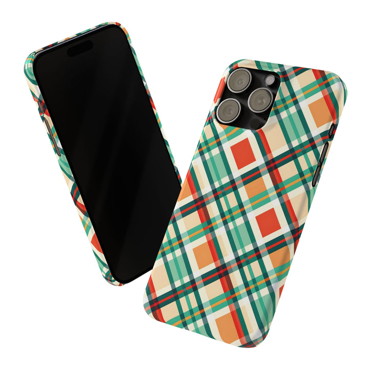 Slim Checkered Plaid Gift for Her Cute Phone Cases for Iphone 16 Pro Max | iPhone 15 Case | iPhone 15 Pro Max Case, Iphone 14, 13, 12, 11, 10, 8, 7 - Studio40ParkLane