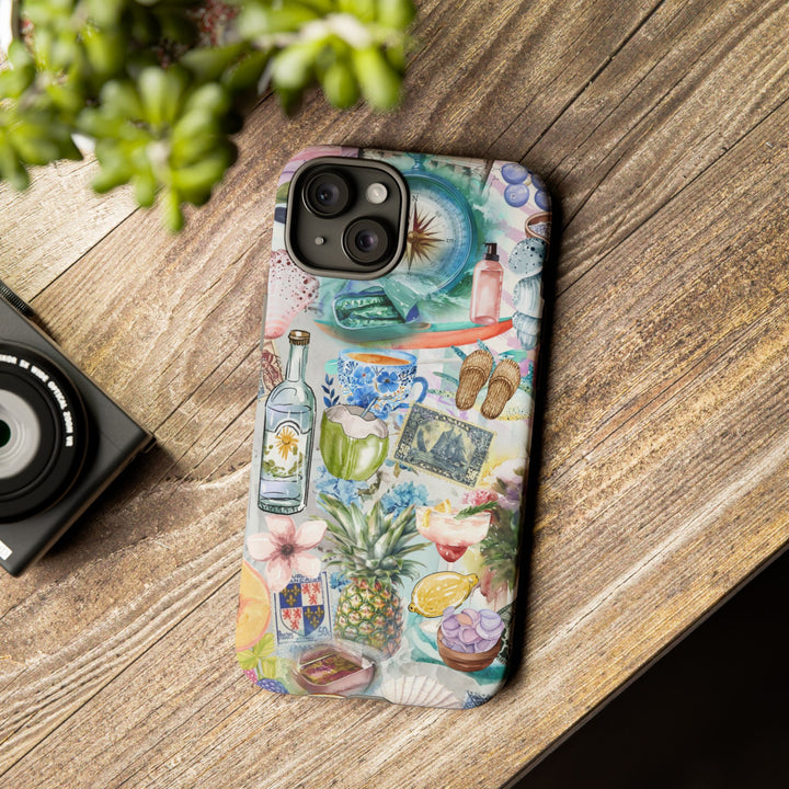 Impact Resistant, Travel Coquette Collage, Cute Phone Cases for Samsung S24, S23, S22, S21, IPhone 15 pro Iphone 14 pro Iphone 13 IPhone 12 Iphone 11 - Studio40ParkLane