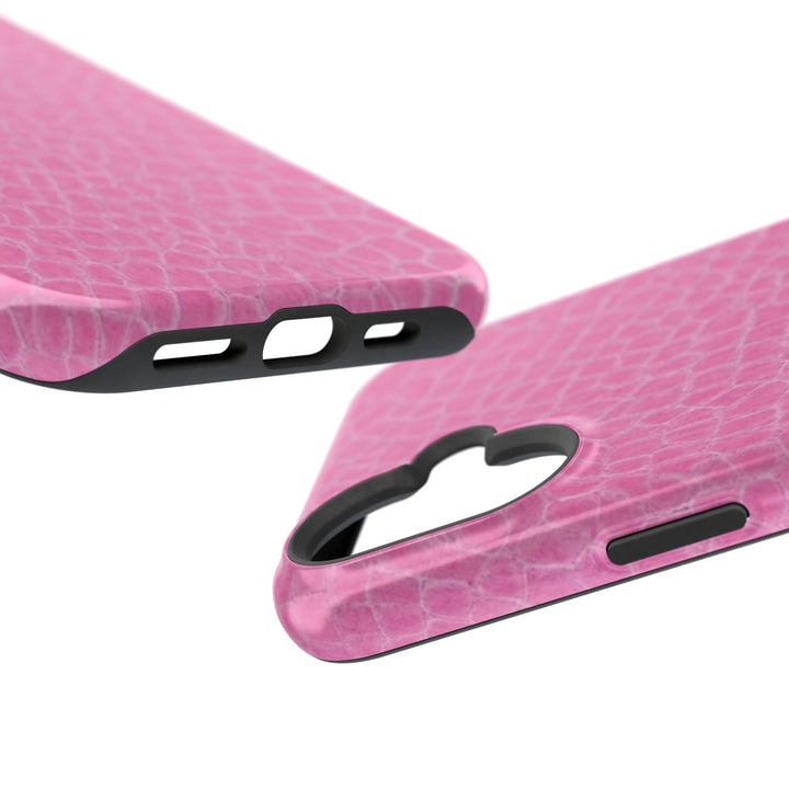 Non Leather Pink Color Pattern Magsafe Cute Phone Case for Iphone Gift for Her, | iPhone 15 Case | iPhone 15 Pro Max Case, Iphone 14, Iphone 14 Pro Max, Iphone 13, Iphone 16 - Studio40ParkLane