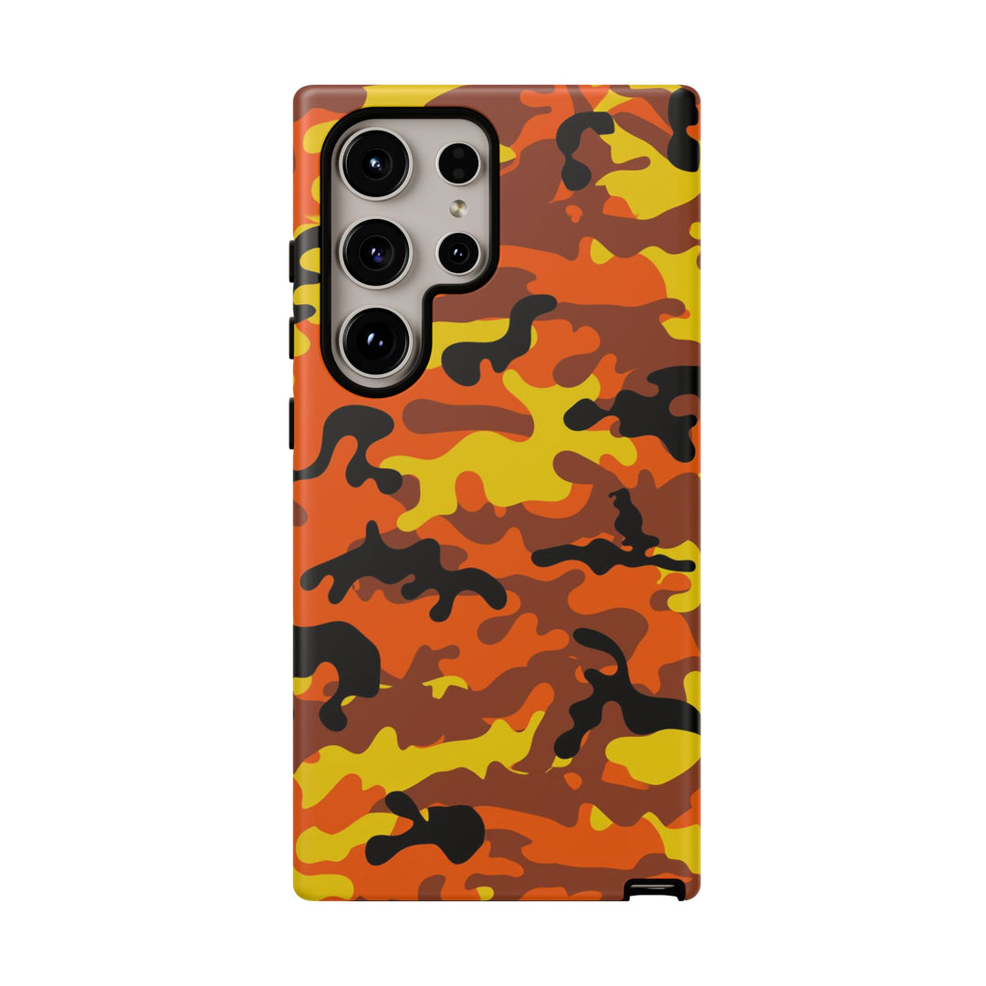 Impact Resistant, Fall camo Camouflage, Cute Phone Cases for Samsung S24, S23, S22, S21, IPhone 15 pro Iphone 14 pro Iphone 13 IPhone 12 Iphone 11 - Studio40ParkLane