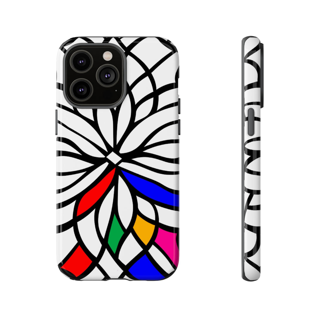 Impact Resistant, Colored Mosaic, Cute Phone Cases for Samsung S24, S23, S22, S21, IPhone 15 pro Iphone 14 pro Iphone 13 IPhone 12 Iphone 11 - Studio40ParkLane