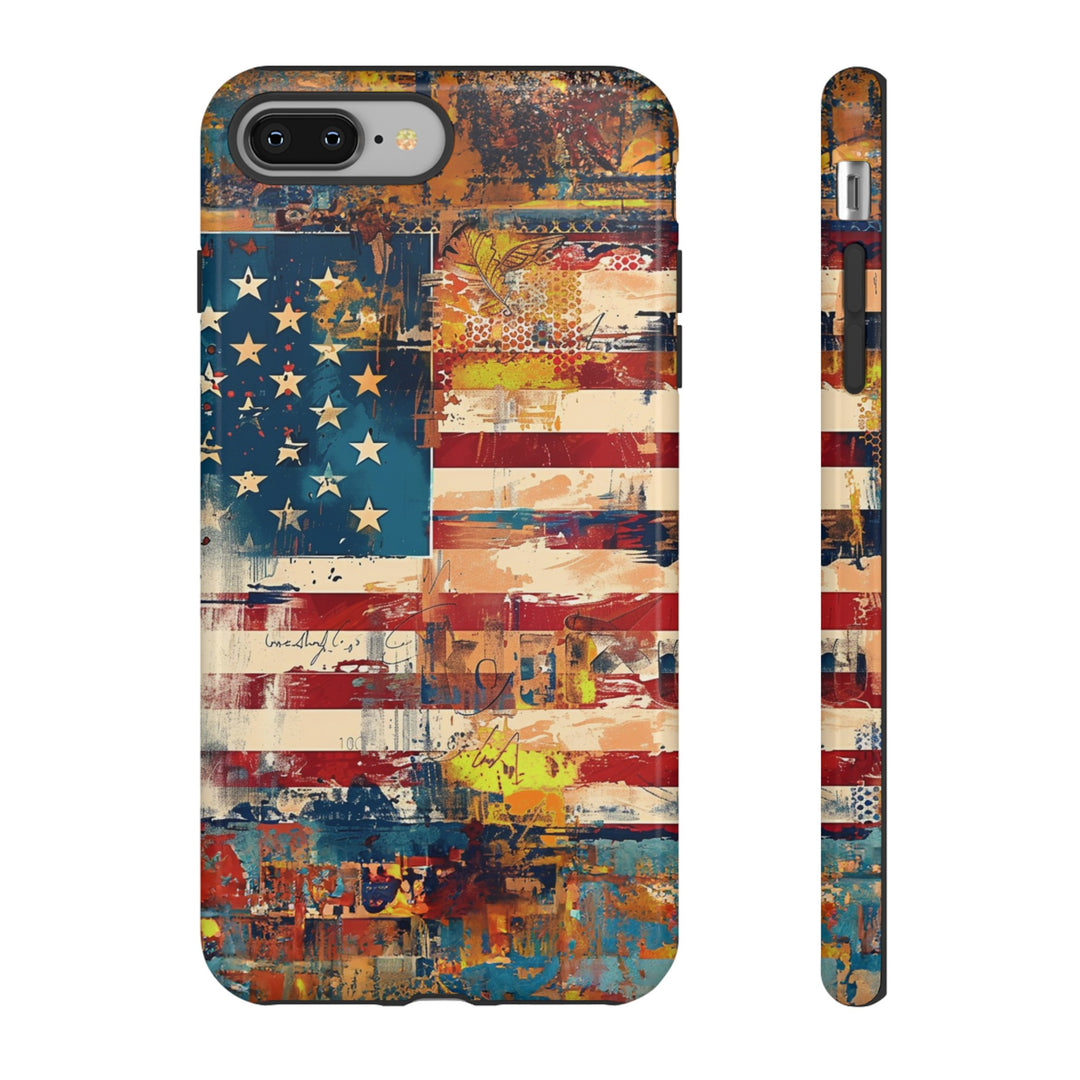 Impact Resistant, American Flag, Cute Phone Cases for Samsung S24, S23, S22, S21, IPhone 15 pro Iphone 14 pro Iphone 13 IPhone 12 Iphone 11 - Studio40ParkLane