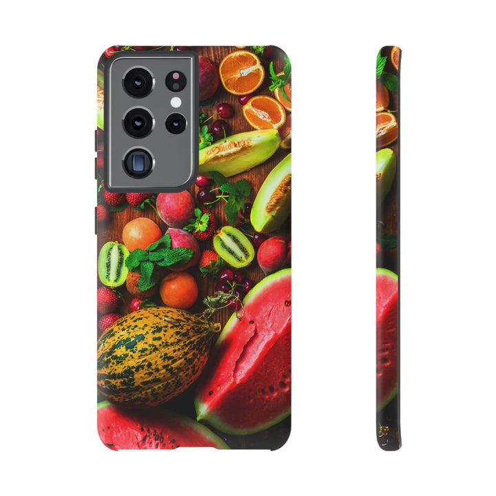 Fall Fruit Collage Cute Phone Case for, Samsung Galaxy S24, S23, S22, S21, IPhone 16 Case | Iphone 15, Iphone 14, IPhone 13 Case Mom Dad Gift - Studio40ParkLane