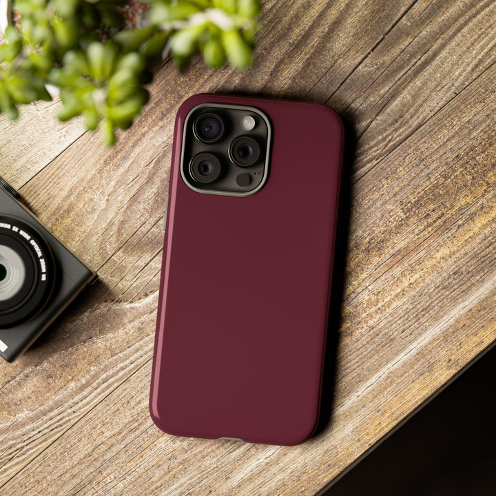 Premium Tough Burgundy Maroon Red Gift for Her Cute Phone Cases for Samsung S25 S24, S23, S22, S21, Iphone, 16, 15, 14, 13 Pro Max Ultra - Studio40ParkLane