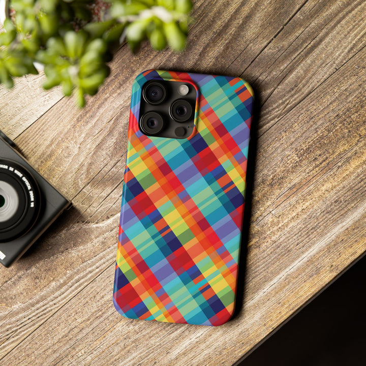 Slim Checkered Plaid Gift for Her Cute Phone Cases for Iphone 16 Pro Max | iPhone 15 Case | iPhone 15 Pro Max Case, Iphone 14, 13, 12, 11, 10, 8, 7 - Studio40ParkLane