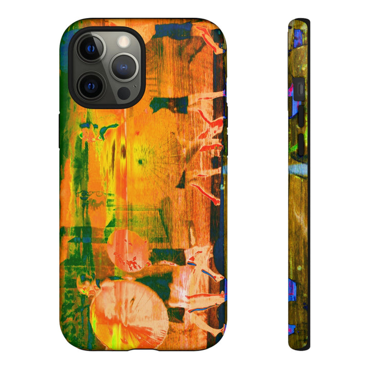 Cute IPhone Case | iPhone 15 Case | iPhone 15 Pro Max Case, Iphone 14 Case, Iphone 14 Pro Max Case IPhone Case for Traveler, Fall Sunset Dance - Studio40ParkLane