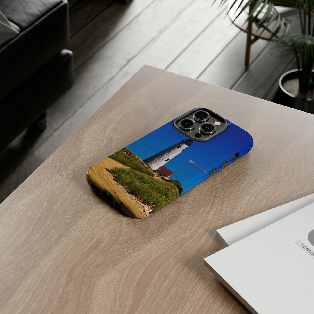 Cute IPhone Case | iPhone 15 Case | iPhone 15 Pro Max Case, Iphone 14 Case, Iphone 14 Pro Max Case IPhone Case for Art Lovers - Beach Lighthouse - Studio40ParkLane