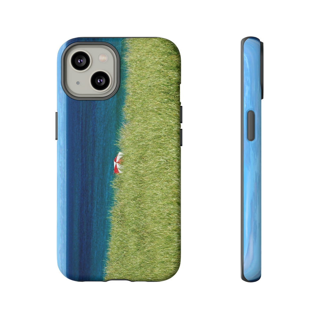 Cute IPhone Case | iPhone 15 Case | iPhone 15 Pro Max Case, Iphone 14 Case, Iphone 14 Pro Max Case IPhone Case for Art Lovers - Beach Parasol - Studio40ParkLane