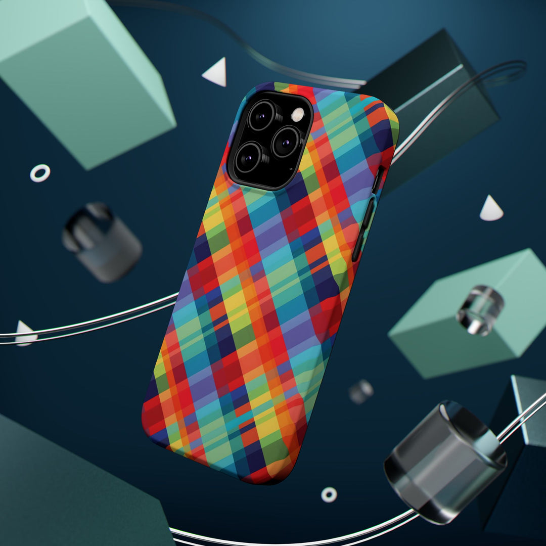 Checkered Plaid Magsafe Gift for Her Cute Phone Case for Iphone, | iPhone 16 | iPhone 15 Pro Max, Iphone 14 Pro Max, 13 12 11 10 9 8 7 - Studio40ParkLane