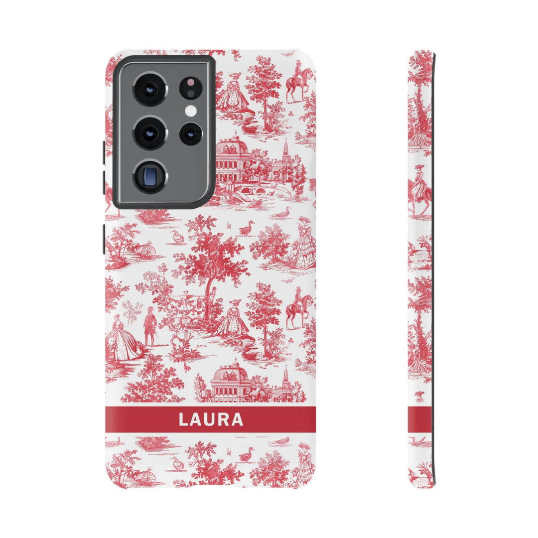 Premium Tough Personalized Initial Custom Gift Cute Phone Cases for Samsung Galaxy S24, S23, S22, S21 Plus, Ultra, Iphone 16, 15, 14 Pro Max - Studio40ParkLane