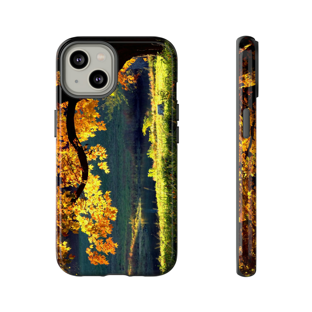 Cute IPhone Case | iPhone 15 Case | iPhone 15 Pro Max Case, Iphone 14 Case, Iphone 14 Pro Max Case IPhone Case for Art Lovers, Fall Leaves - Studio40ParkLane