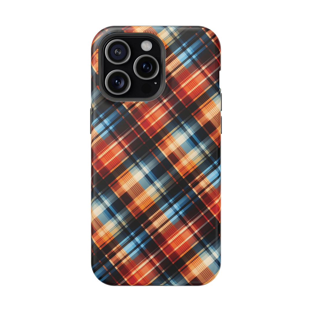 Checkered Plaid Magsafe Gift for Her Cute Phone Case for Iphone, | iPhone 16 | iPhone 15 Pro Max, Iphone 14 Pro Max, 13 12 11 10 9 8 7 - Studio40ParkLane