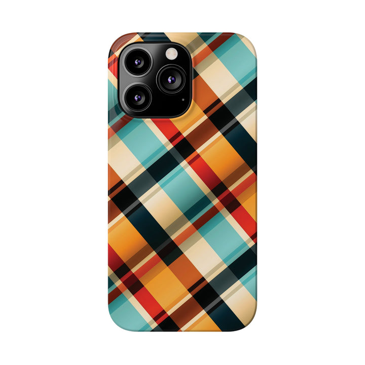 Slim Checkered Plaid Gift for Her Cute Phone Cases for Iphone 16 Pro Max | iPhone 15 Case | iPhone 15 Pro Max Case, Iphone 14, 13, 12, 11, 10, 8, 7 - Studio40ParkLane