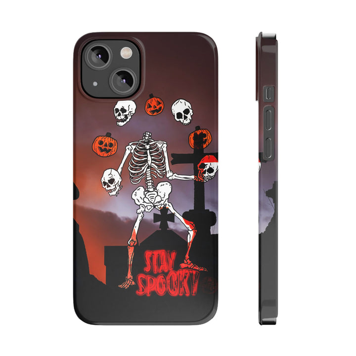 Slim Halloween Spooky Slim Cute Phone Cases for Iphone | iPhone 15 Case | iPhone 15 Pro Max Case, Iphone 14, Iphone 14 Pro Max, Iphone 13 - Studio40ParkLane
