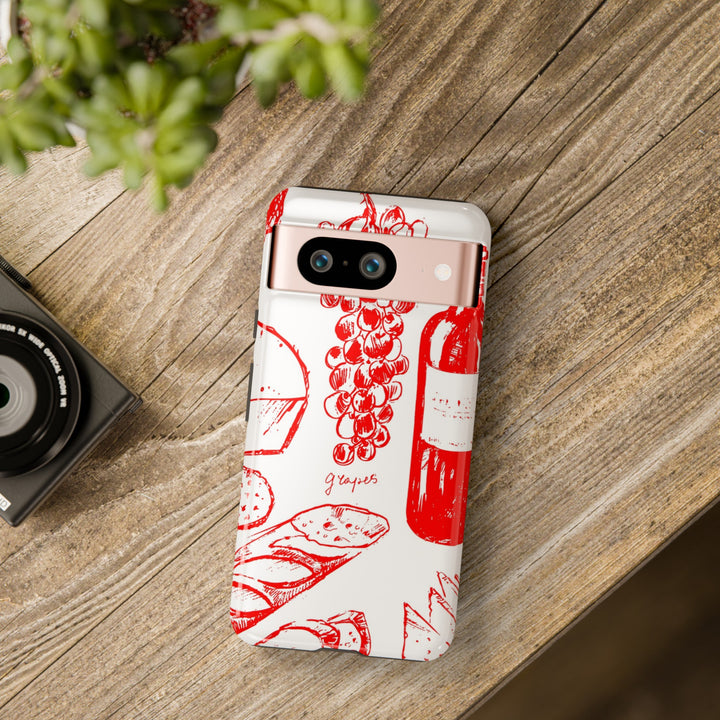 Impact Resistant, Italian French, Cute Phone Cases for Samsung S24, S23, S22, S21, IPhone 15 pro Iphone 14 pro Iphone 13 IPhone 12 Iphone 11 - Studio40ParkLane