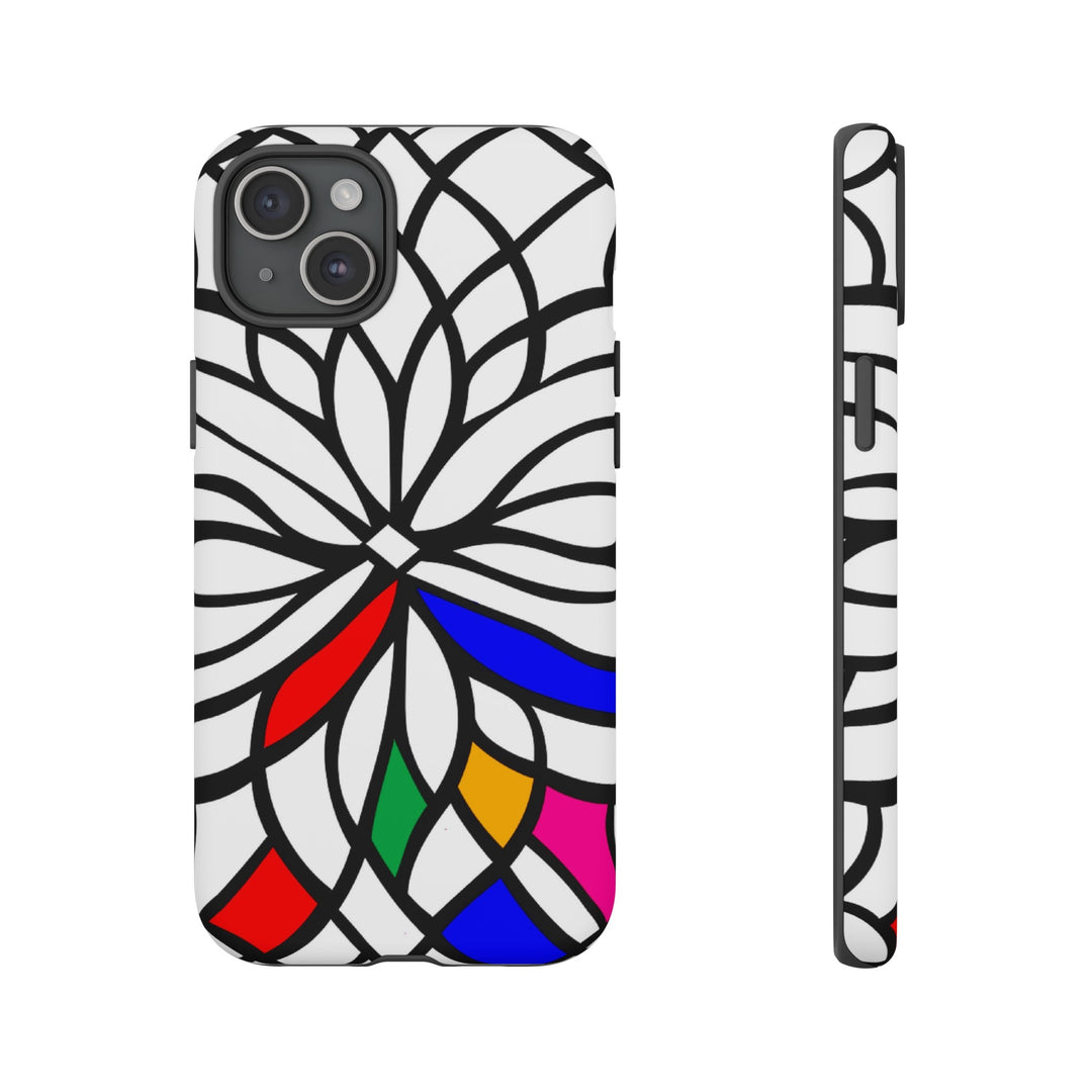 Impact Resistant, Colored Mosaic, Cute Phone Cases for Samsung S24, S23, S22, S21, IPhone 15 pro Iphone 14 pro Iphone 13 IPhone 12 Iphone 11 - Studio40ParkLane