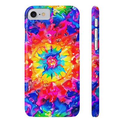 Slim Tie Dye Faux Glitter Gift for Her Cute Phone Cases for Iphone 16 Pro Max | iPhone 15 Case | iPhone 15 Pro Max Case, Iphone 14, Iphone 14 Pro Max, Iphone 13 12 11 8 7