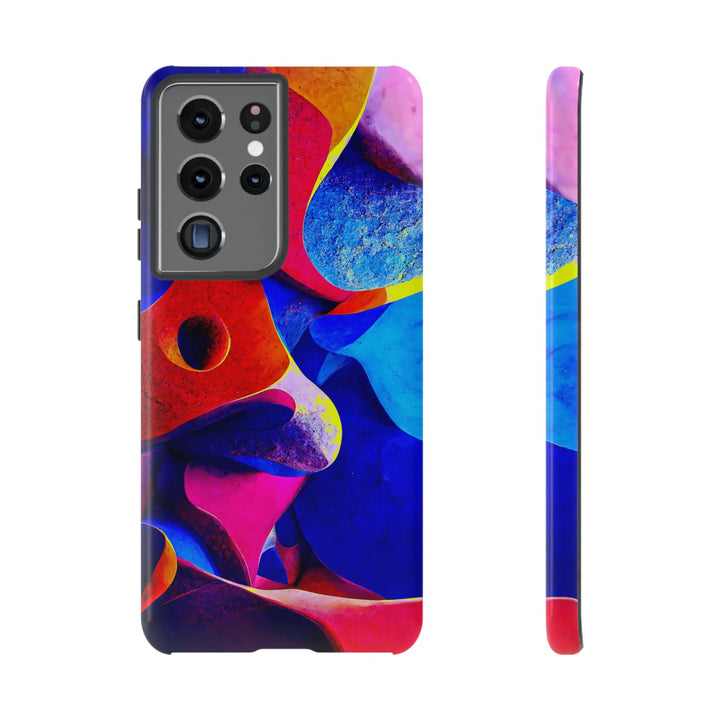 Impact Resistant, Abstract Shapes, Cute Phone Cases for Samsung S24, S23, S22, S21, IPhone 15 pro Iphone 14 pro Iphone 13 IPhone 12 Iphone 11 - Studio40ParkLane